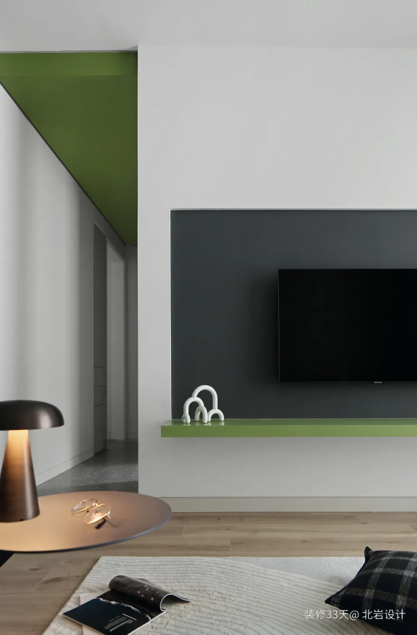 80平現代簡約清新剛需兩居