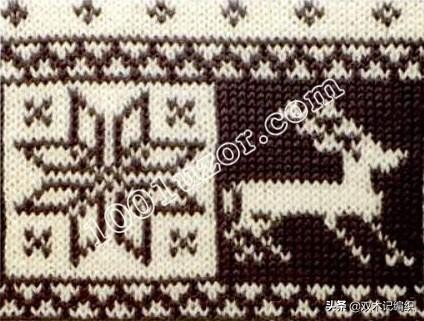 分享100款提花花樣，喜歡的現在就可以為家人準備秋冬毛衣（一）