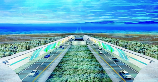 大海滿滿的都是水，那海底隧道是如何修建的？佩服工程師的智慧