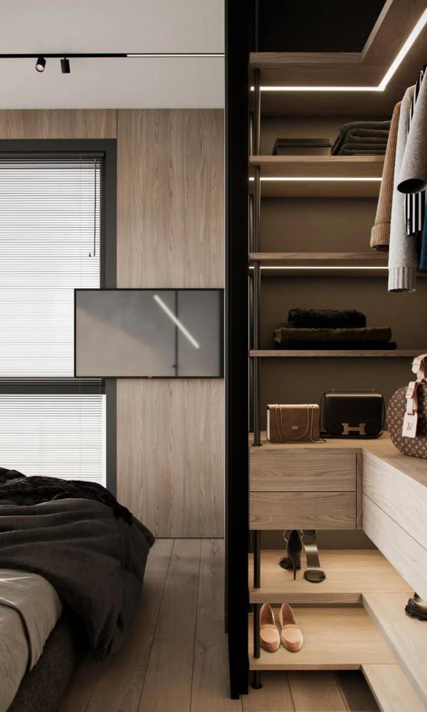 微醺色胡桃木，營造光影下的溫潤生活