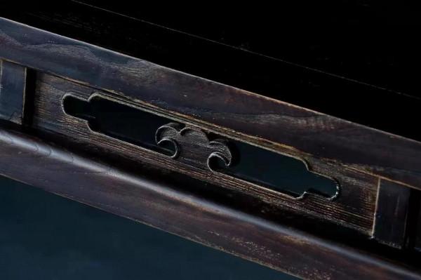 耕讀傳家鐵藝木門，榆木畫案，楠木書案