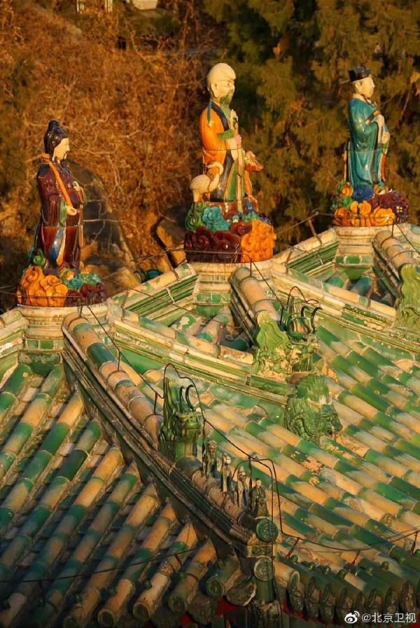 頤和園當之無愧的中心佛香閣