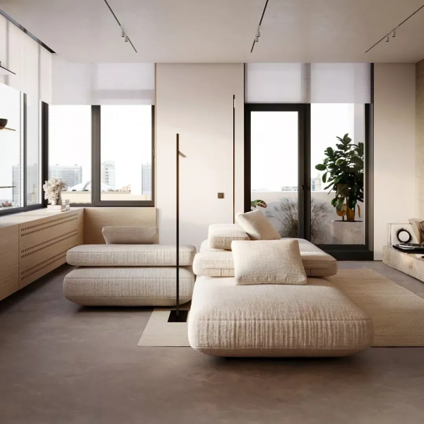 95㎡原木空間，獨於市的溫暖自然