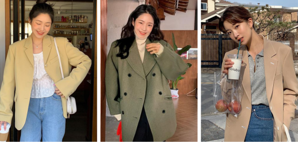 早春的第一件薄外套！小個子照著這樣穿，顯高又氣質