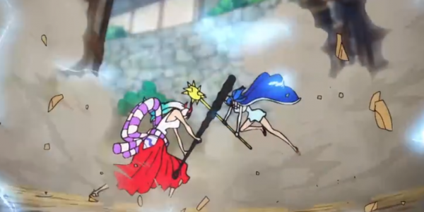 海賊王996集：烏爾緹被四人暴打，原來加洛特才是娜美的終極武器