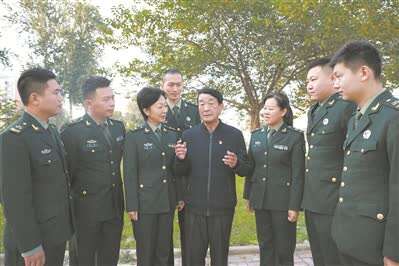 老將軍寄語新一代 老將軍寄語新一代