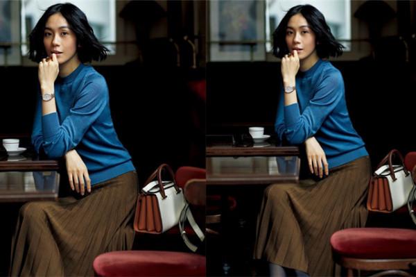 某日雜10月時尚穿搭排名，簡約針織衫與全黑搭配，深受大家喜歡