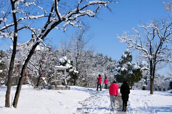 這個太行山餘脈進入京城的最後一道山樑，雪後有意想不到的美