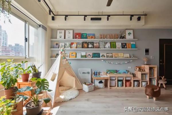 為孩子，她堅持客廳不買電視機、茶几都省略，網友：理想中的家