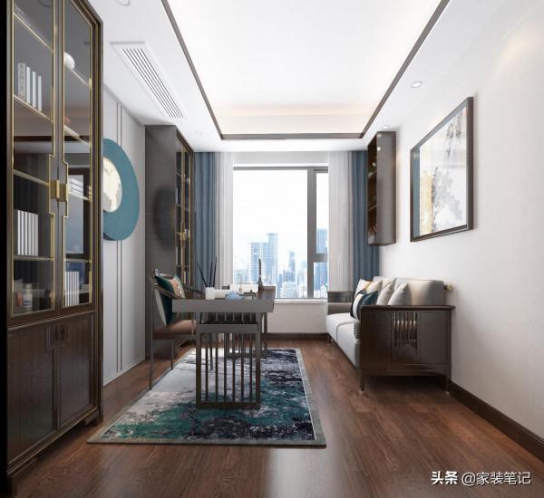 人生中第一套房子，雖然只有108㎡，選擇中式風，效果讓我很滿意