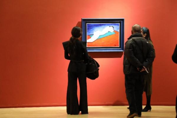 50餘件油畫作品講述王中軍的“藝術故事”