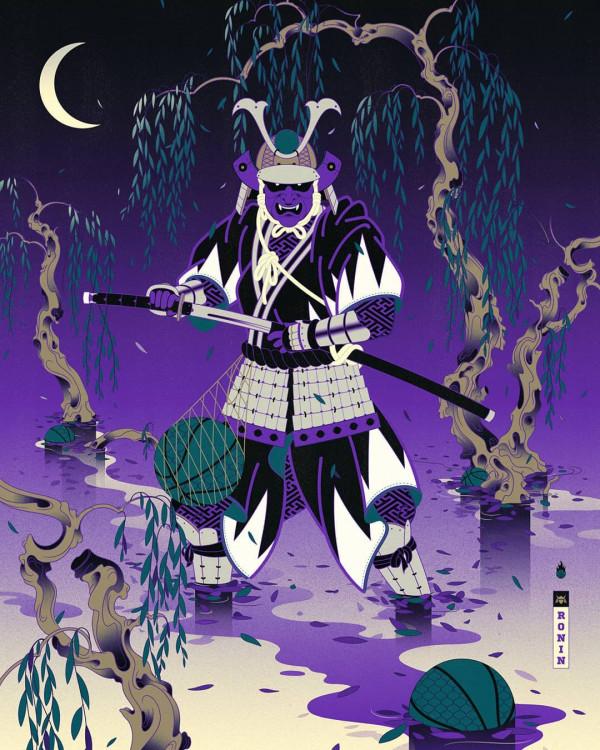 插畫丨強烈的色彩與動感衝擊力，復古又迷人，情節表現極為豐富