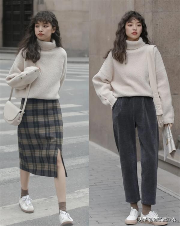 今年秋天有種穿法火了,叫“米色毛衣+半裙”,優雅高階又顯氣質 今年秋天有種穿法火了,叫“米色毛衣+半裙”,優雅高階又顯氣質
