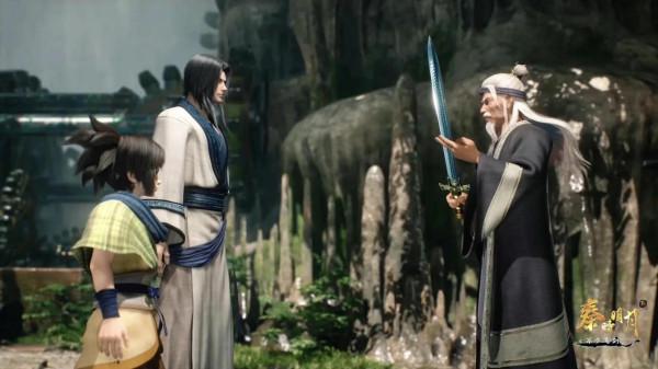 新秦時明月：徐夫子對淵虹有感情，少羽與大鐵錘比試舉鼎，太強了