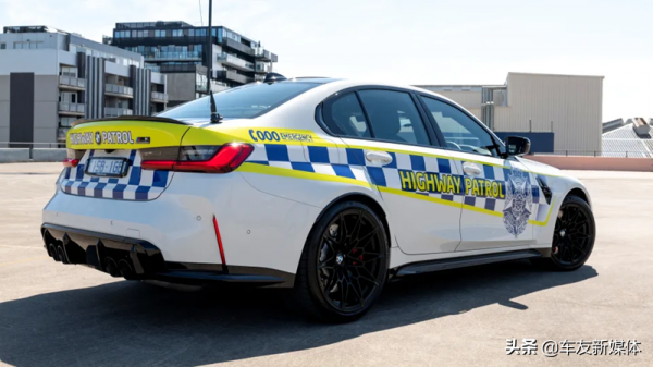 子彈說車丨高速追擊利器 寶馬M3 Competition警車亮相澳洲
