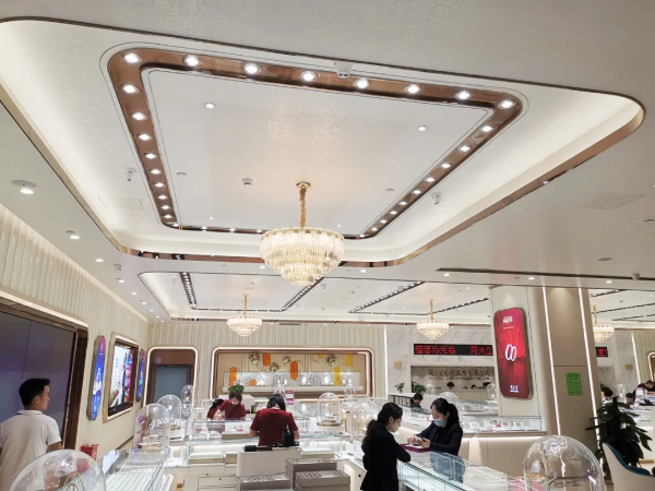 MM藝術塗料案例丨一件珠寶，一段時光，周大生總部旗艦店