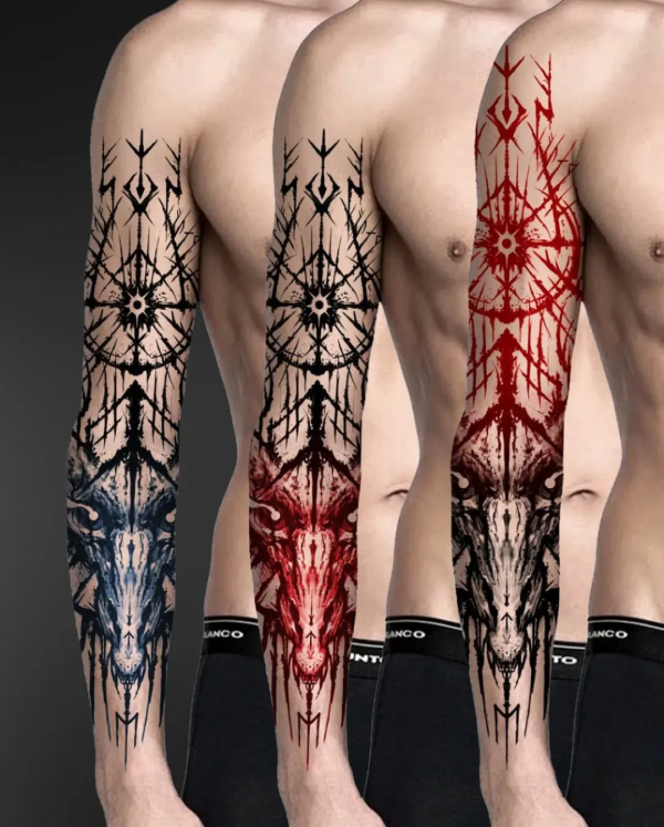 圖騰紋身12期丨維京圖騰紋身 華沙Inktomasz