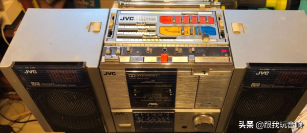 JVC PC-RM100JW盒式錄音機 收音機擴音器 可拆卸行動式組合音響系統 JVC PC-RM100JW盒式錄音機 收音機擴音器 可拆卸行動式組合音響系統