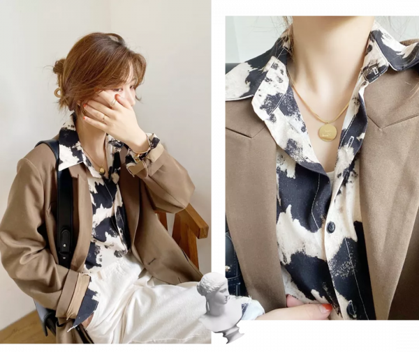 奶奶衫+連衣裙、西裝+闊腿褲，今秋王炸組合，顯高顯瘦炸了