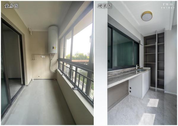 沒有想到，120㎡客廳陽臺打通後地磚通鋪，看起來比大平層還寬敞