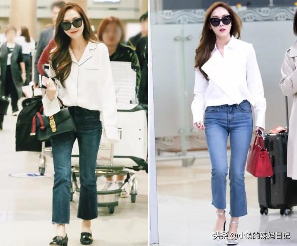 扔掉你的打底褲吧！今年穿褲子流行“小腿露一截”，顯腿長還時髦