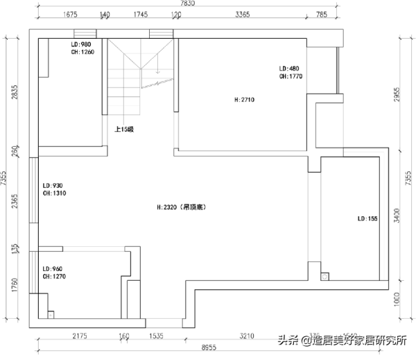 現代輕奢 ▏重塑120㎡複式家，用色彩演繹空間浪漫
