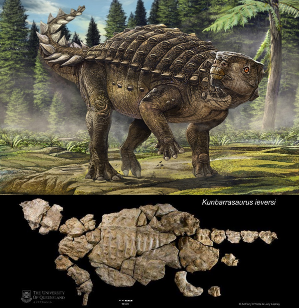 這隻恐龍，尾巴上長了一把“黑曜石鋸劍”