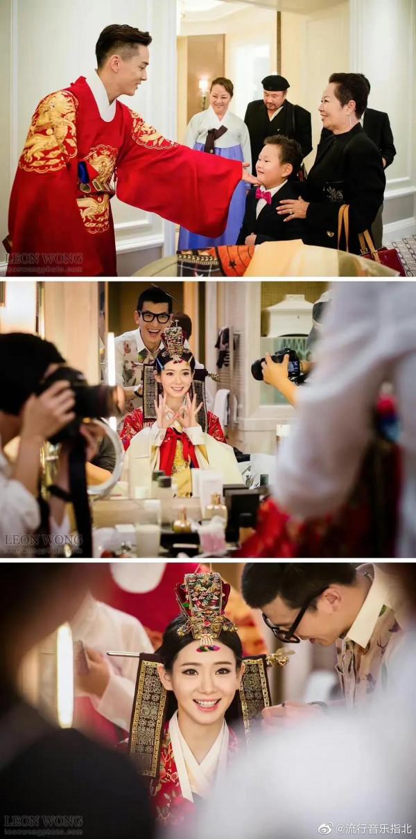 七年彈指一揮間，戚薇李承鉉早年結婚照流出，嫁給愛情的模樣