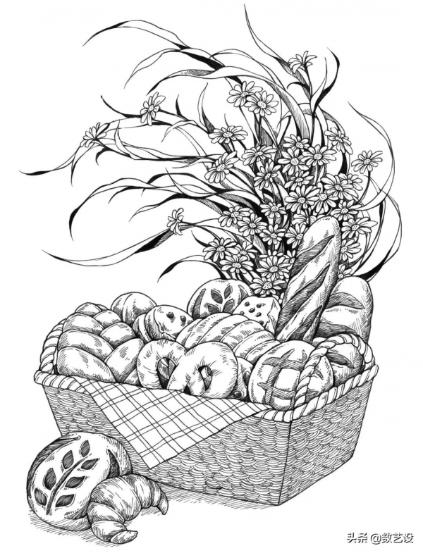 多久沒畫畫了?線稿插畫是如何排線的呢? 多久沒畫畫了?線稿插畫是如何排線的呢?