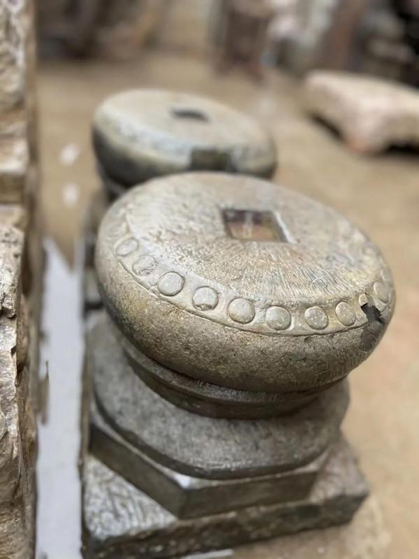 明代青石老柱礎鑑賞