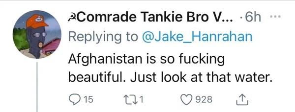 英國記者發“塔利班士兵在阿富汗湖上坐腳踏船”照片,網友震驚 英國記者發“塔利班士兵在阿富汗湖上坐腳踏船”照片,網友震驚