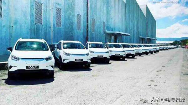 比亞迪在海外向沃爾瑪交付29輛元Pro