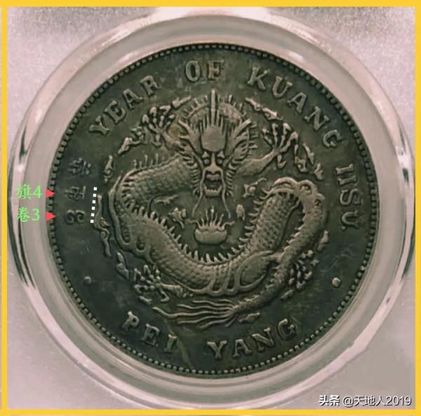 最具收藏價值的北洋34版式之一&mdash;&mdash;卷3旗4羅馬體版