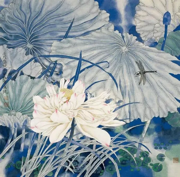 名家莫曉松工筆畫，精美絕倫