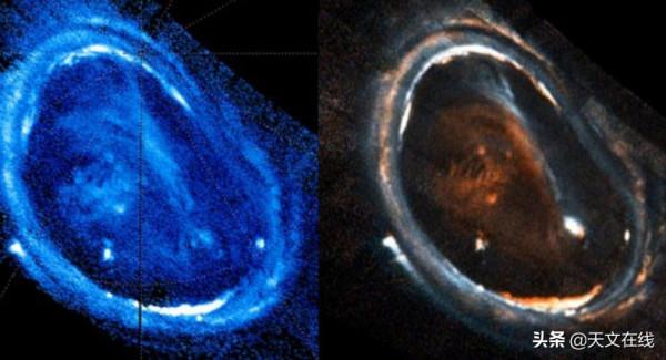 奇怪的現象：木星北極和南極極光的變化相互獨立