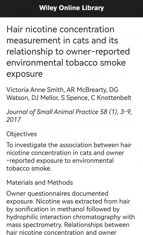 我抽菸會讓貓狗患上癌症？那該怎麼辦？