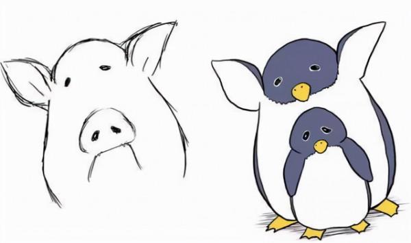 當美術生“畫到一半不想畫”了，接下來的畫風，開始逐漸“敷衍”