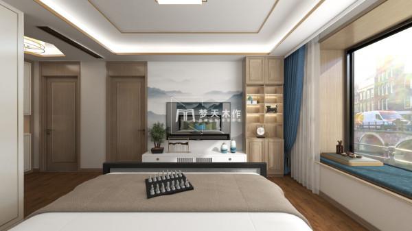 夢天案例丨130m²新中式，三世同堂，美藏於室，復古時尚相容之美