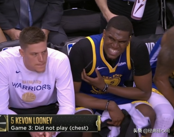 勇士的霸板之王！凱文·盧尼狂摘18板，球隊獲勝的首要功臣