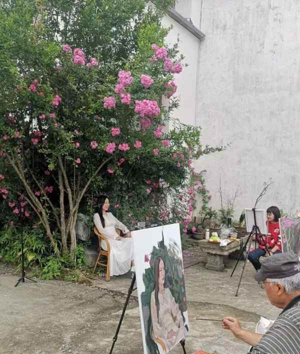 東方美，美國畫家筆下的中國故事