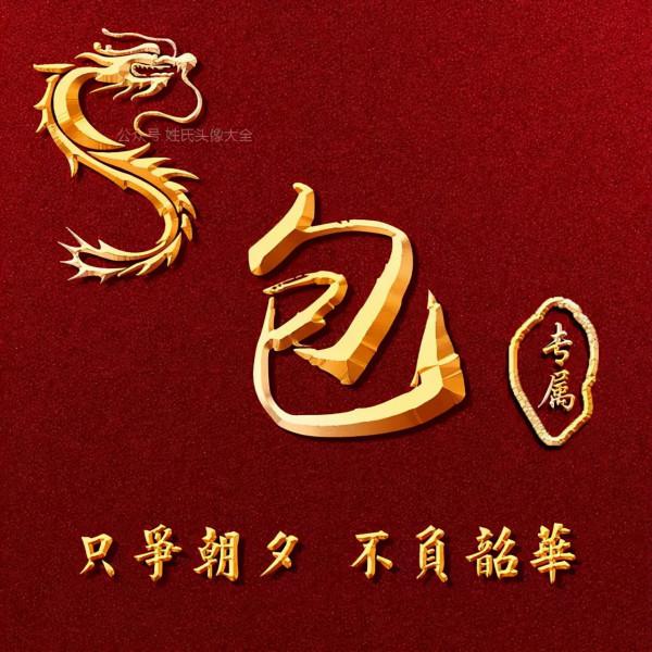 200張正能量姓氏頭像，張張精品，只爭朝夕 不負韶華