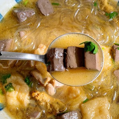 #我心中的冬日限定#家常鴨血粉絲湯