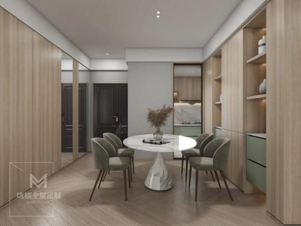 文藝情調滿屏溢位!這129㎡灰湖綠+摩卡印象設計,美得讓人服氣 文藝情調滿屏溢位!這129㎡灰湖綠+摩卡印象設計,美得讓人服氣