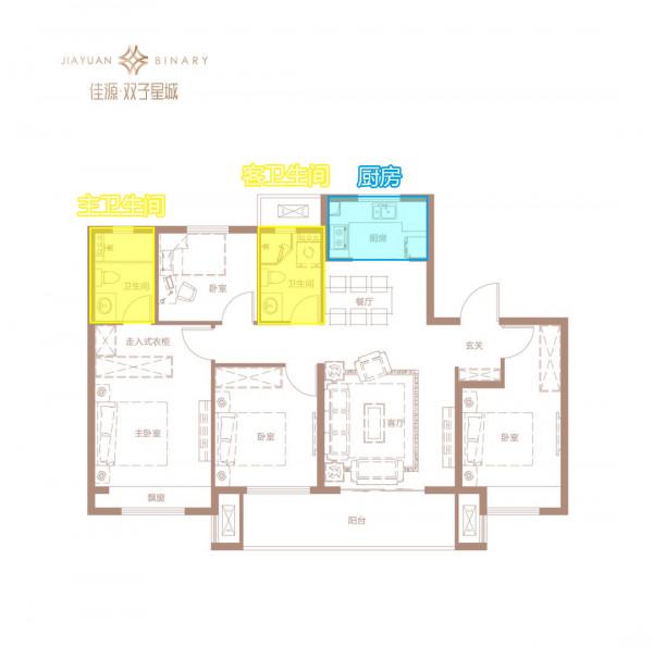 大大大!膠州灣科創新區129平大戶型賞析 大大大!膠州灣科創新區129平大戶型賞析