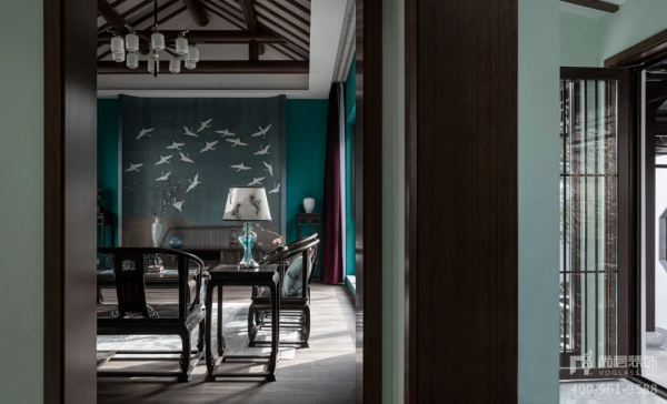 別墅時尚生活|於墨色山水空間裡,靜享水墨江南的婉約之美 別墅時尚生活|於墨色山水空間裡,靜享水墨江南的婉約之美