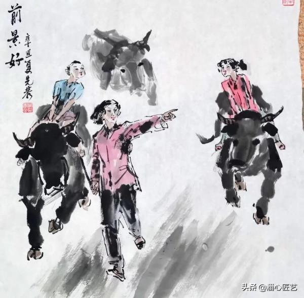 閻先公大師牧牛圖系列鑑賞《三》