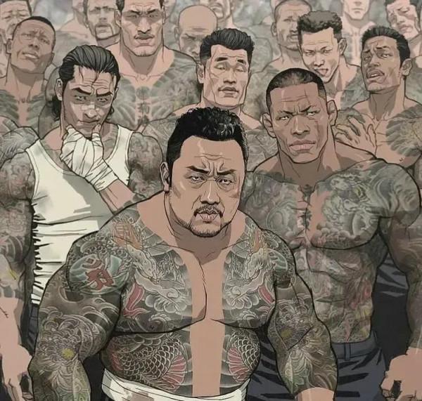 屬於硬漢的漫畫