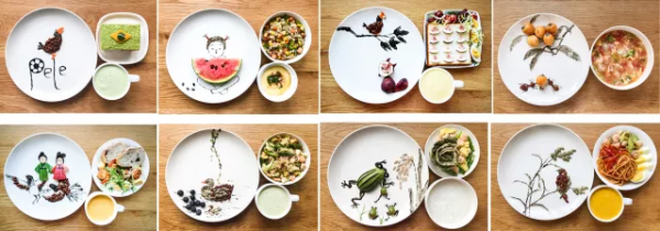 趣味早餐食譜：小熊貓水煮蛋，搭配雪菜蘑菇牛肉麵