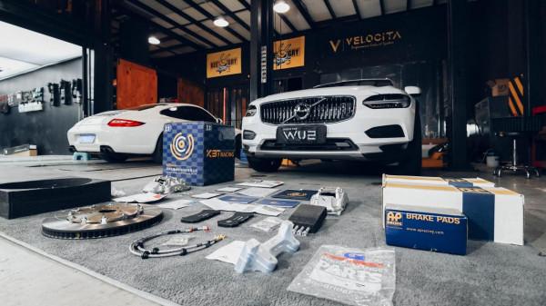 蘇州無二汽車貼膜丨沃爾沃V90升級AP剎車+輪轂