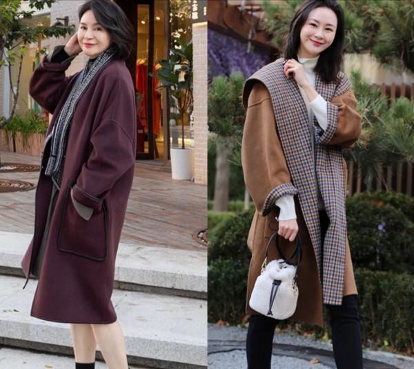 50歲+的女人冬季穿啥褲裝？有黑白二色就夠了，百搭顯瘦又減齡